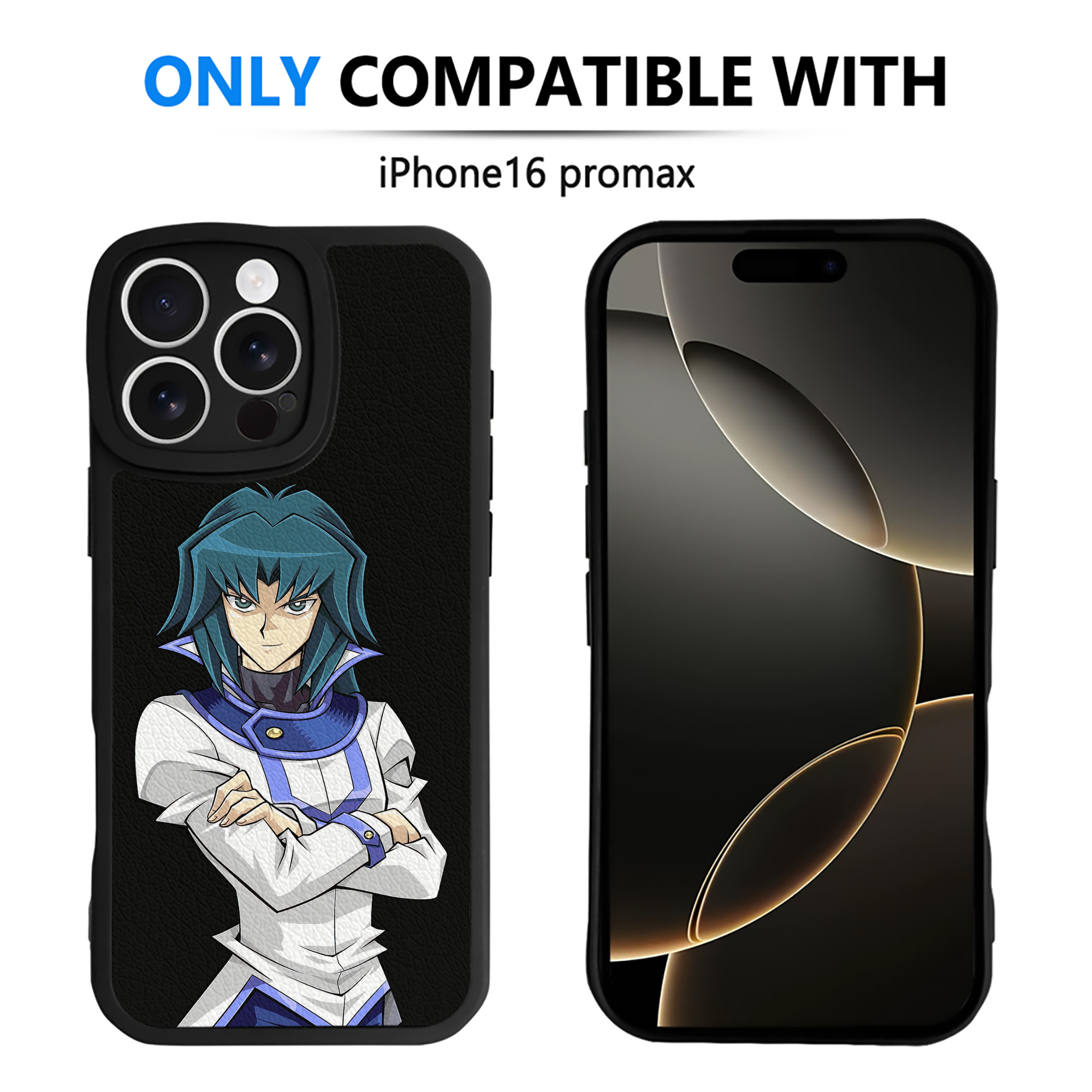 遊☆戯☆王 Yu-Gi-Oh! 【iPhone 16シリーズ対応】シリコンスマホケース（レザー調） 材質：シリコン